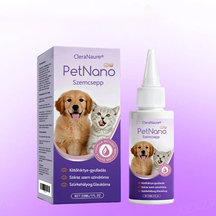 CleraNaure® PetNano szemcseppek🔥