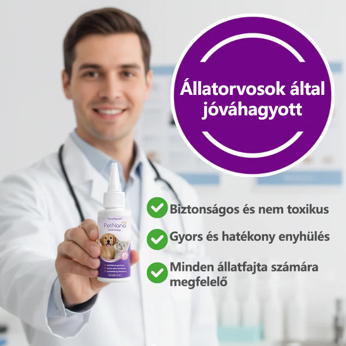 CleraNaure® PetNano szemcseppek🔥