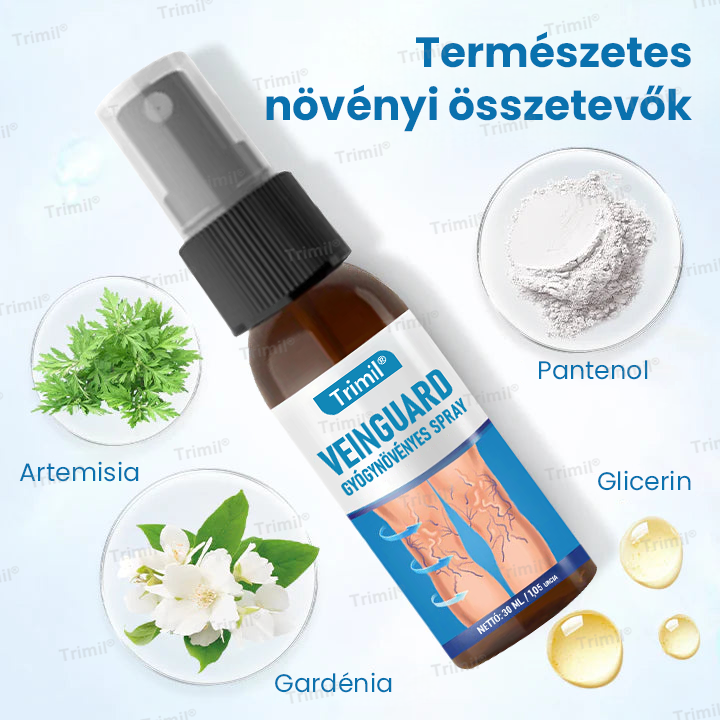 💚Trimil® VeinGuard Gyógynövényes Spray - ✅ Klinikailag bizonyított, hogy mindössze 7 nap alatt megszünteti a visszereket!✅