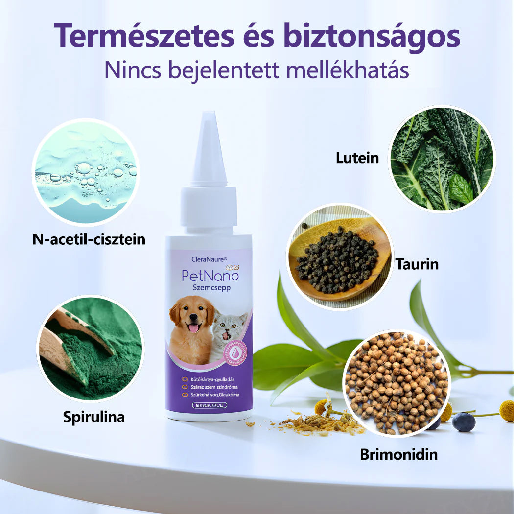 CleraNaure® PetNano szemcseppek🔥